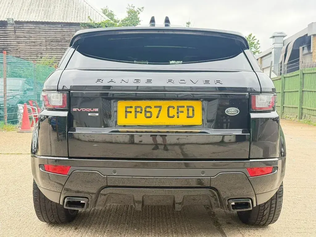 Used Land Rover Range Rover evoque HSE Dynamic 2018 Black SUV