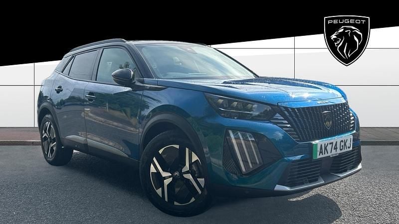 Blue Used 2024 Peugeot e-2008 GTi SUV | £21,355 - Image 1/3
