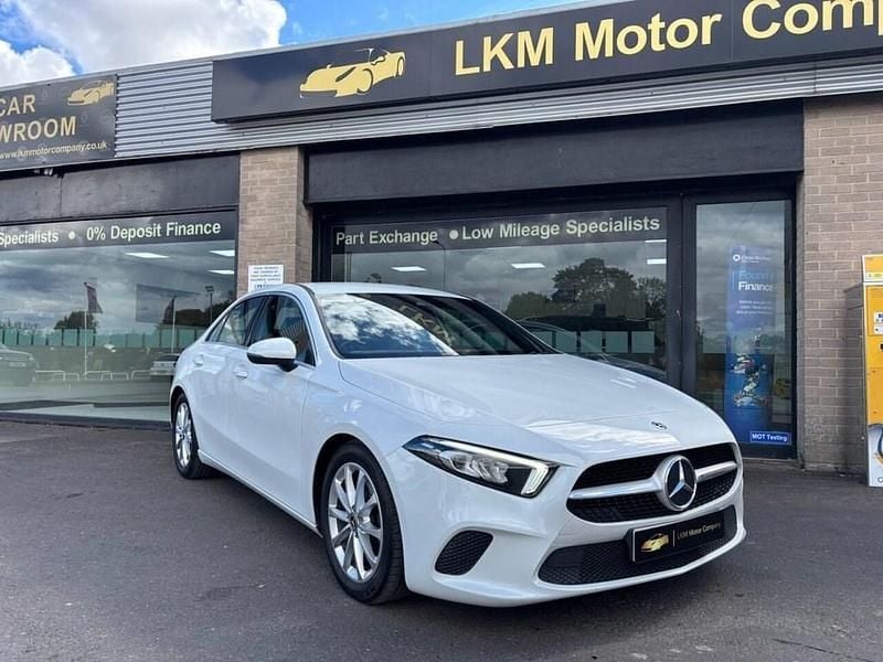White Used 2020 Mercedes A200 Sedan | £14,495 (Good price) - Image 1/4