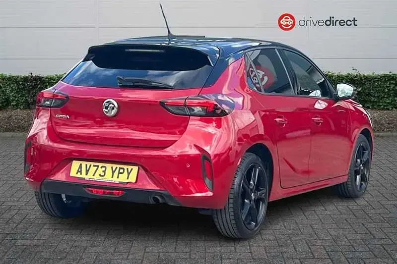 Used Vauxhall Corsa 75 HP (55 kW) 2023 Red Hatchback
