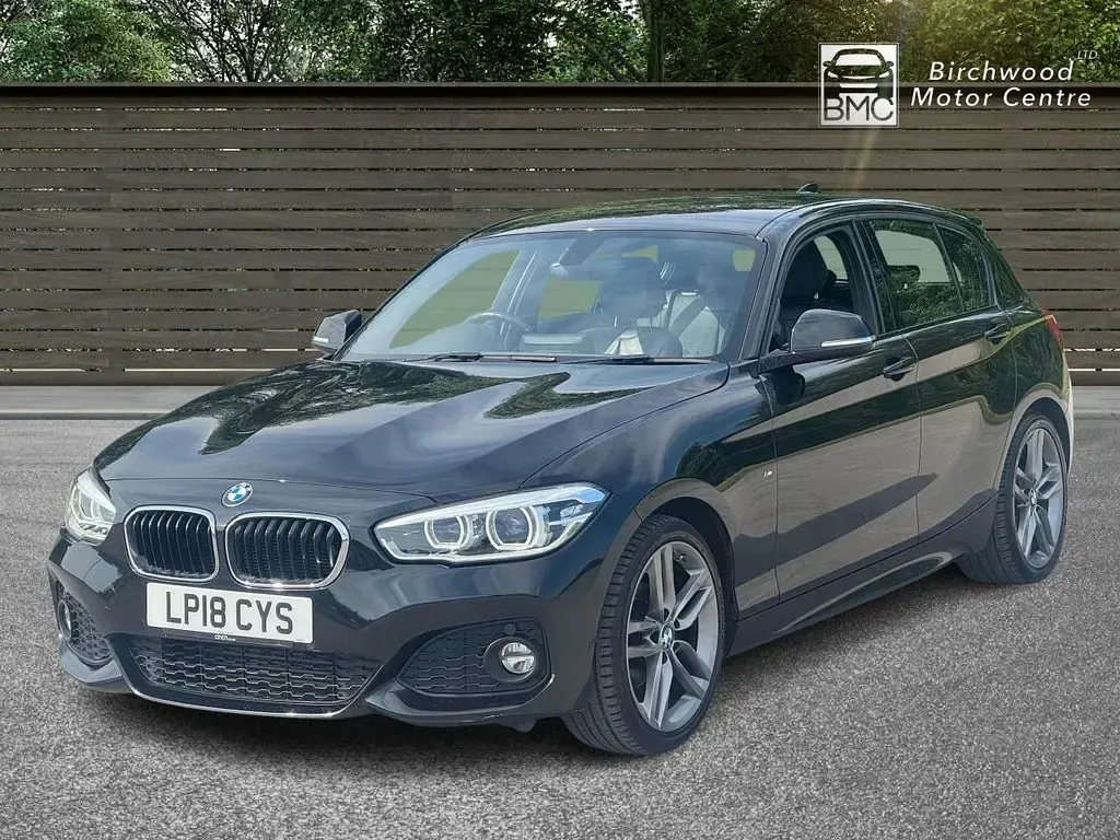 Used BMW 116 M Sport 116 HP (85 kW) 2018 Black Hatchback