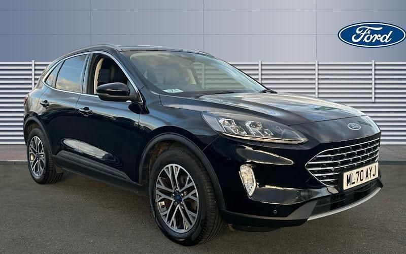 Used Ford Kuga Titanium 150 HP (110 kW) 2020 Black SUV