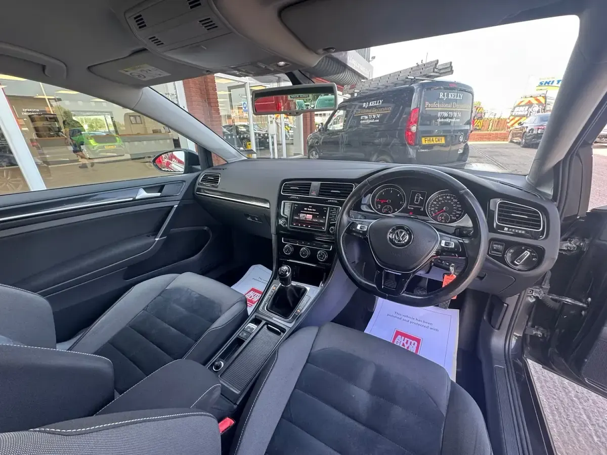 Used VW Golf VII GT 2015 Deep black pearl Hatchback