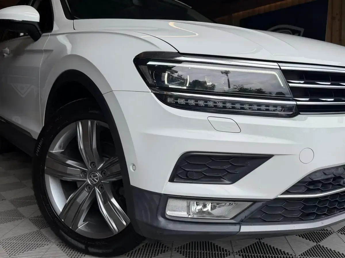 Used VW Tiguan SEL 150 HP (110 kW) 2018 White SUV