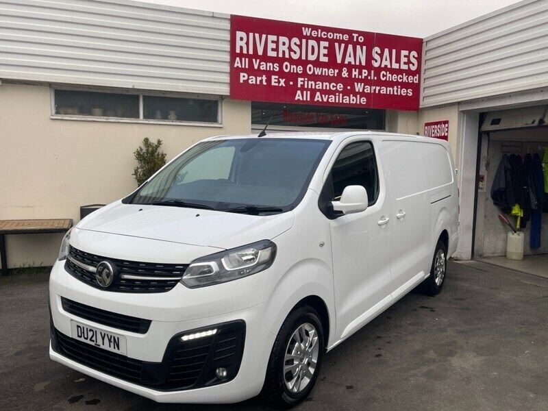 White Used 2021 Vauxhall Vivaro Sportive Van | £15,995 (A bit pricey) - Image 1/4