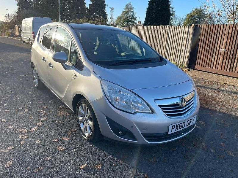 Silver Used 2010 Vauxhall Meriva MPV | £1,995 (Good price) - Image 1/4
