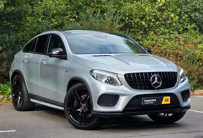 Silver Used 2018 Mercedes GLE43 AMG AMG Coupe | £29,950 (Good price) - Image 1/4