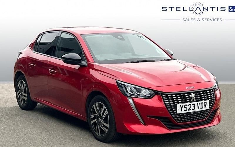 Used Peugeot 208 Allure+ 102 HP (75 kW) 2023 Red Hatchback