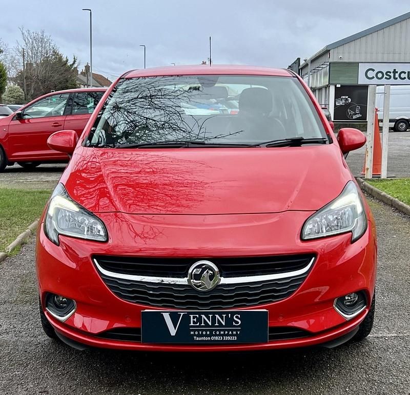 Used Vauxhall Corsa S 100 HP (73 kW) 2018 Red Hatchback