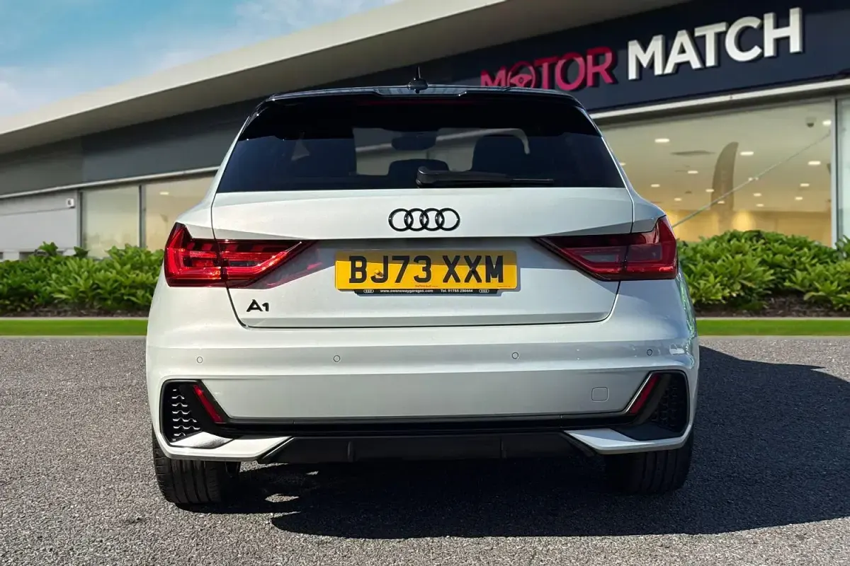 Used Audi A1 Sportback Black Edition 2023 Silver Hatchback