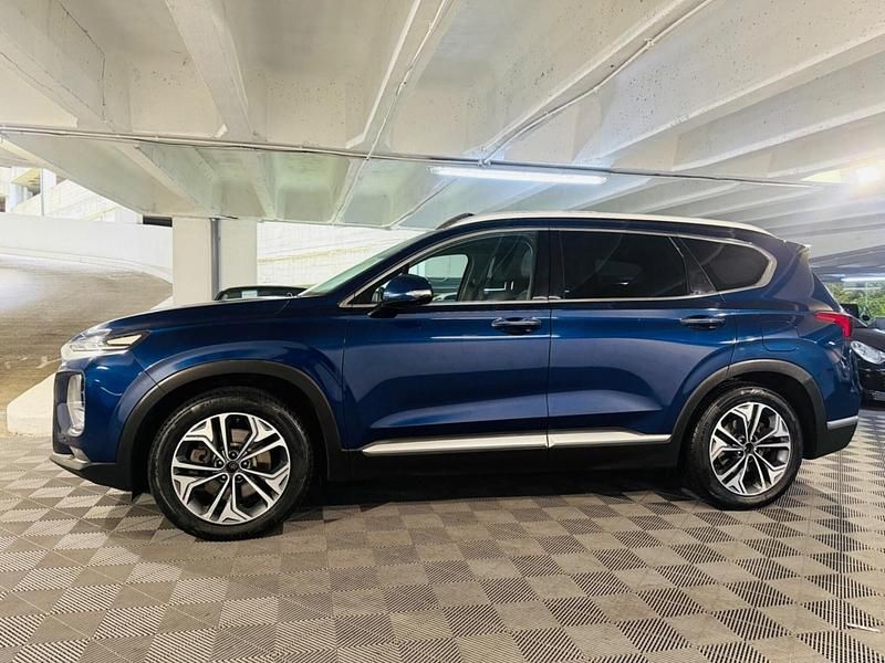 Used Hyundai Santa Fe Premium SE 2019 Blue SUV