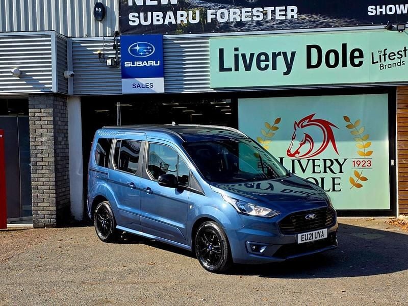Blue Used 2021 Ford Tourneo Titanium MPV | £15,999 (Fair price) - Image 1/4