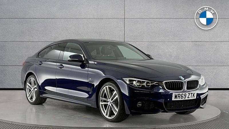 Blue Used 2019 BMW 420 Gran Coupé M Sport Coupe | £18,950 (Fair price) - Image 1/4