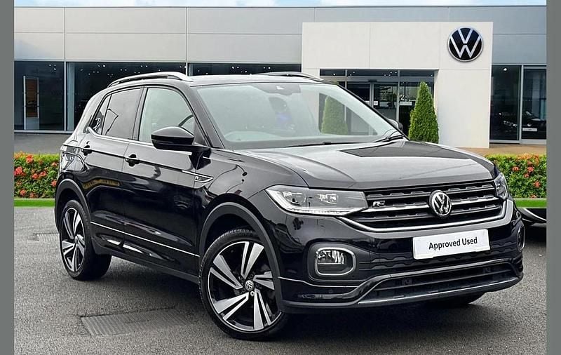 Used VW T-Cross R-line 150 HP (110 kW) 2021 Black SUV