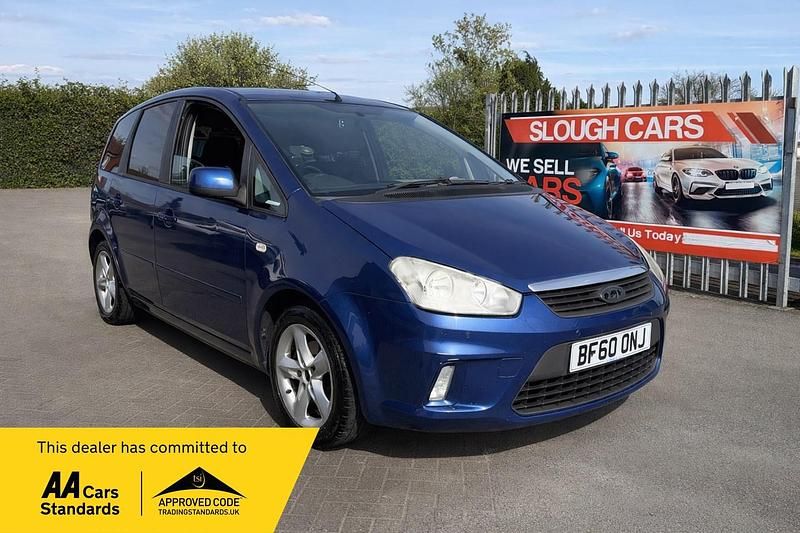 Used Ford C-MAX Zetec 99 HP (72 kW) 2010 Blue MPV