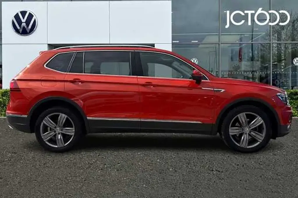 Usado VW Tiguan Allspace SEL 150 HP (110 kW) 2019 Laranja SUV