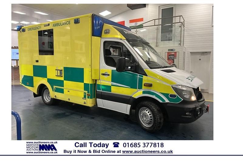 White Used 2015 Mercedes Sprinter Van | £7,590 (Expensive) - Image 1/4