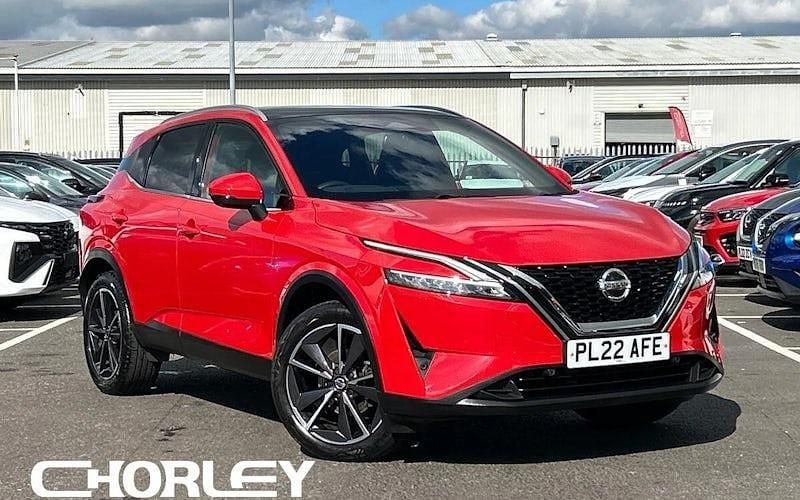 Red Used 2022 Nissan Qashqai Tekna SUV | £17,267 (A bit pricey) - Image 1/4