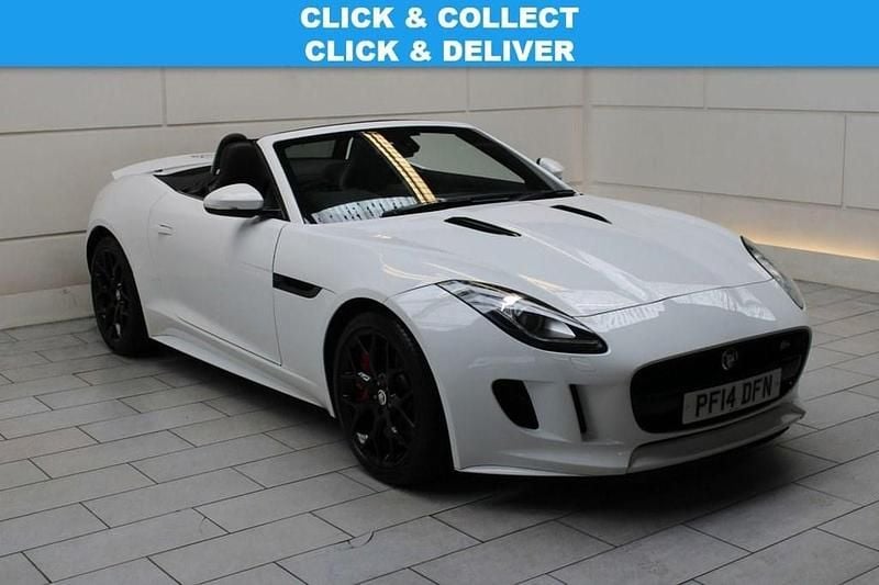 White Used 2014 Jaguar F-Type Supercharged Cabriolet | £21,000 (Fair price) - Image 1/3