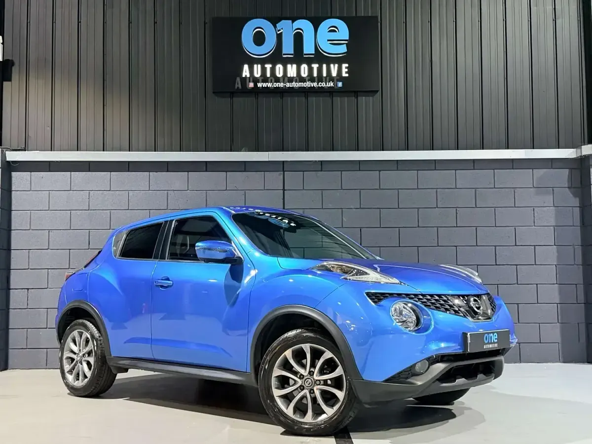 Used Nissan Juke Tekna 112 HP (82 kW) 2019 Blue SUV