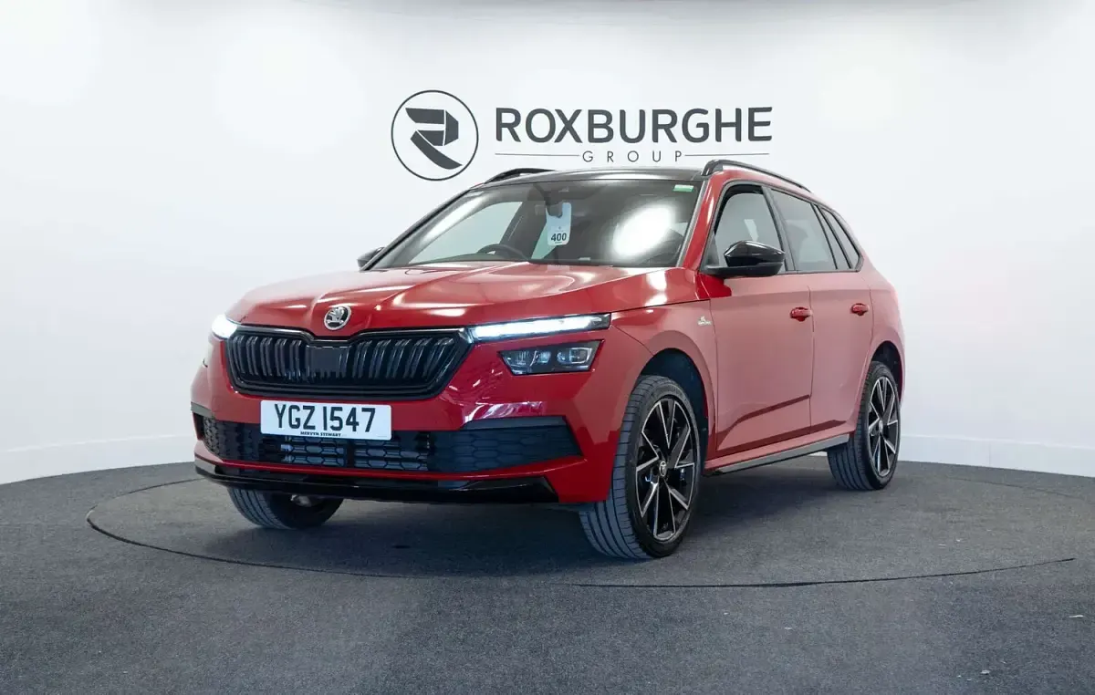 Gebraucht Skoda Kamiq Monte Carlo 110 PS (80 kW) 2022 Rot SUV