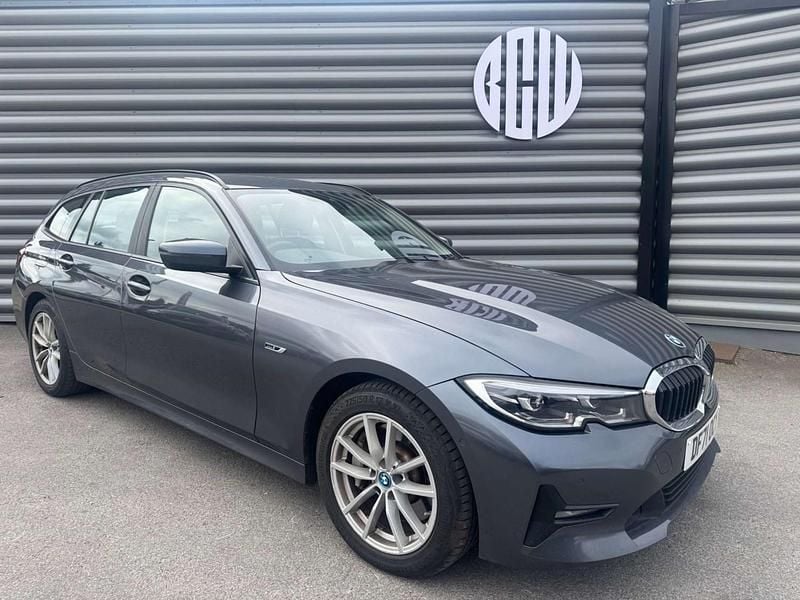 Grey Used 2022 BMW 330e Sport Line Estate | £11,042 (Super price) - Image 1/4