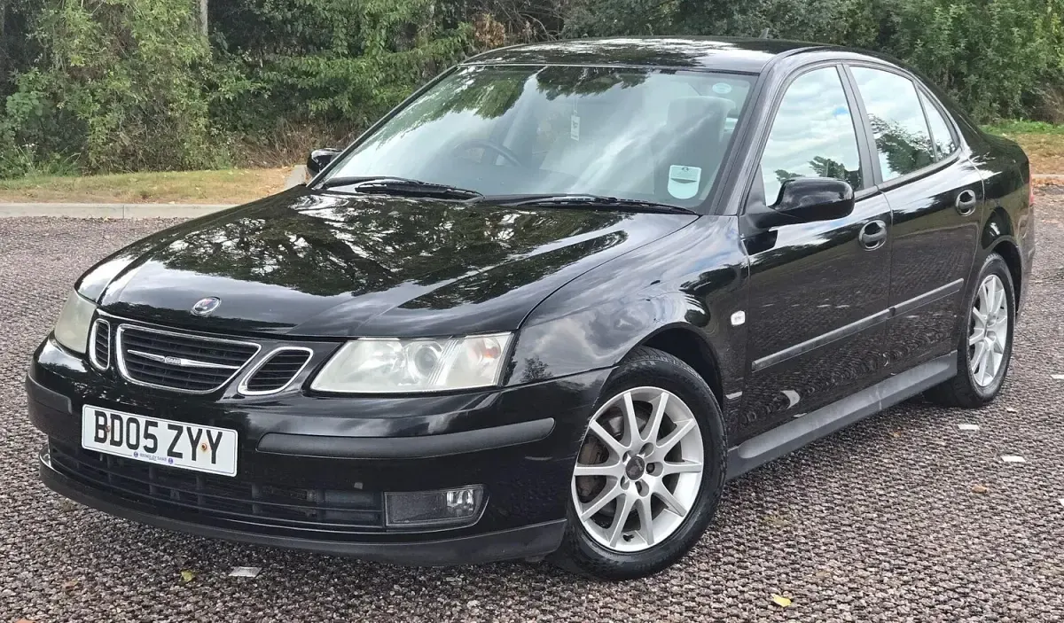 Used Saab 9-3 Linear 2005 Black Sedan