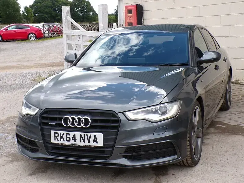 Used Audi A6 Black Edition 313 HP (230 kW) 2014 Grey Sedan