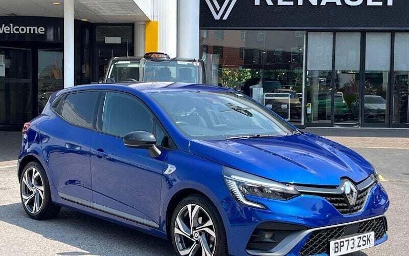 Renault id iron blue Used 2022 Renault Clio V RS Line Hatchback | £15,356 (Fair price) - Image 1/3