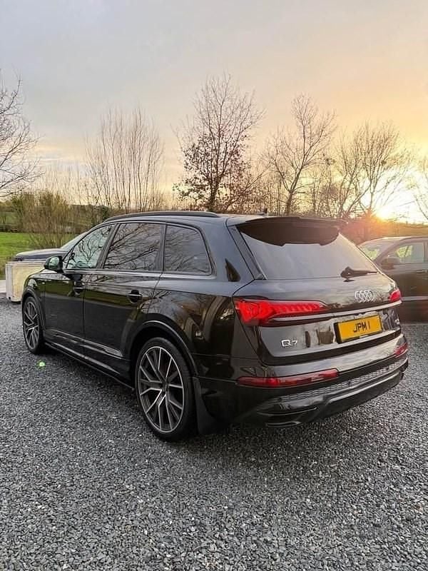 Used Audi Q7 S-Line 231 HP (169 kW) 2021 Black SUV