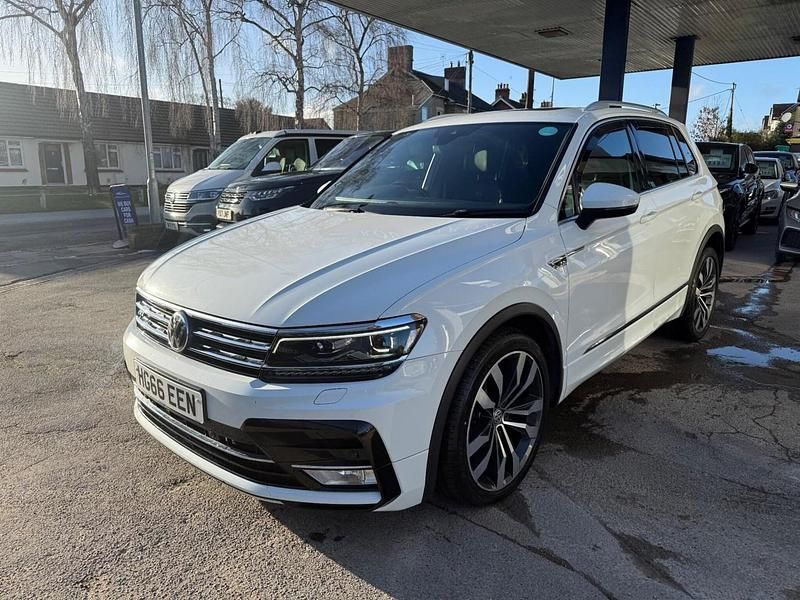 Used VW Tiguan R-line 150 HP (110 kW) 2016 White SUV
