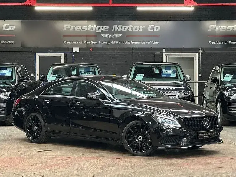 Used Mercedes CLS220 AMG line 2015 Black Coupe