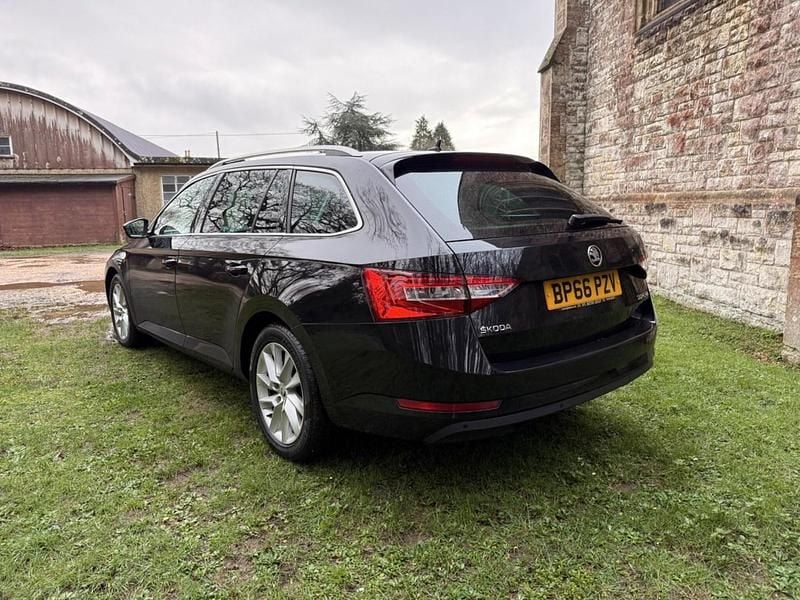 Used Skoda Superb Business Line 2017 Black Estate