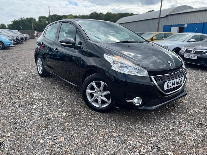 Black Used 2014 Peugeot 208 Active Hatchback | £2,950 (Fair price) - Image 1/4