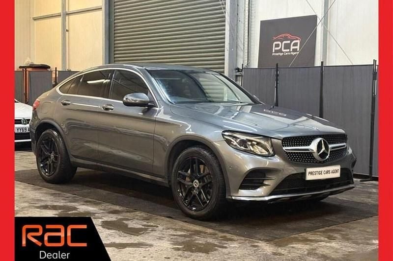Used Mercedes GLC250 AMG line 2018 Grey Coupe