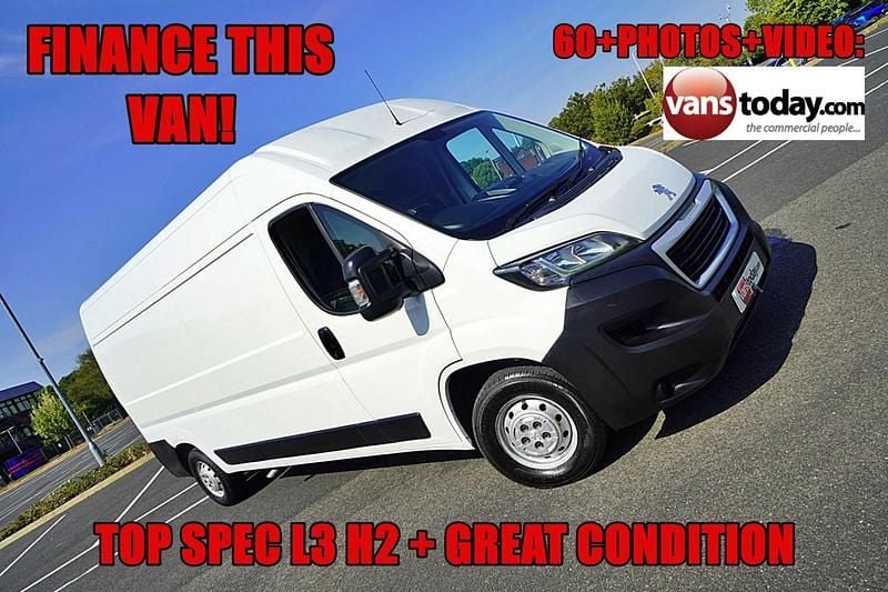 White Used 2019 Peugeot Boxer Van | £9,990 (Super price) - Image 1/4