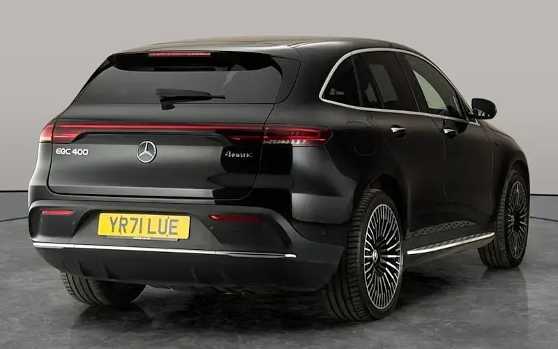 Used Mercedes EQC400 AMG line 300 kW (408 HP) 2021 Black SUV