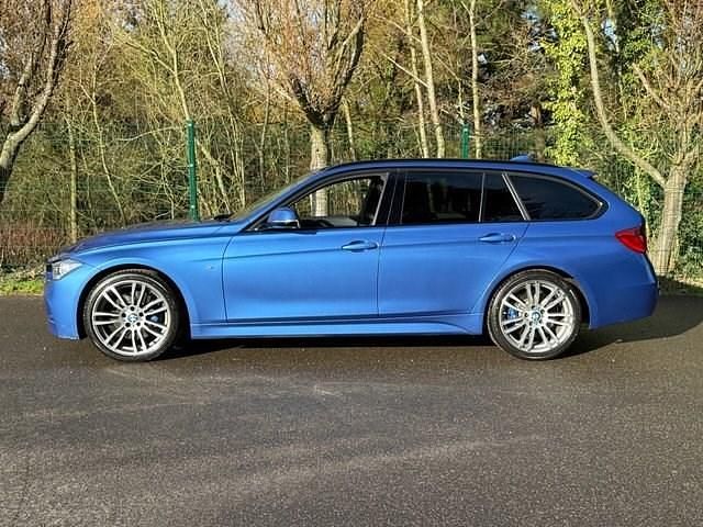 Used BMW 320 M Sport 184 HP (135 kW) 2015 Blue Estate