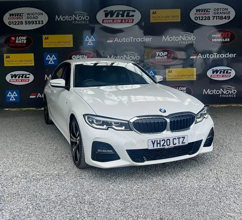 Used BMW 320 M Sport 184 HP (135 kW) 2020 White Sedan