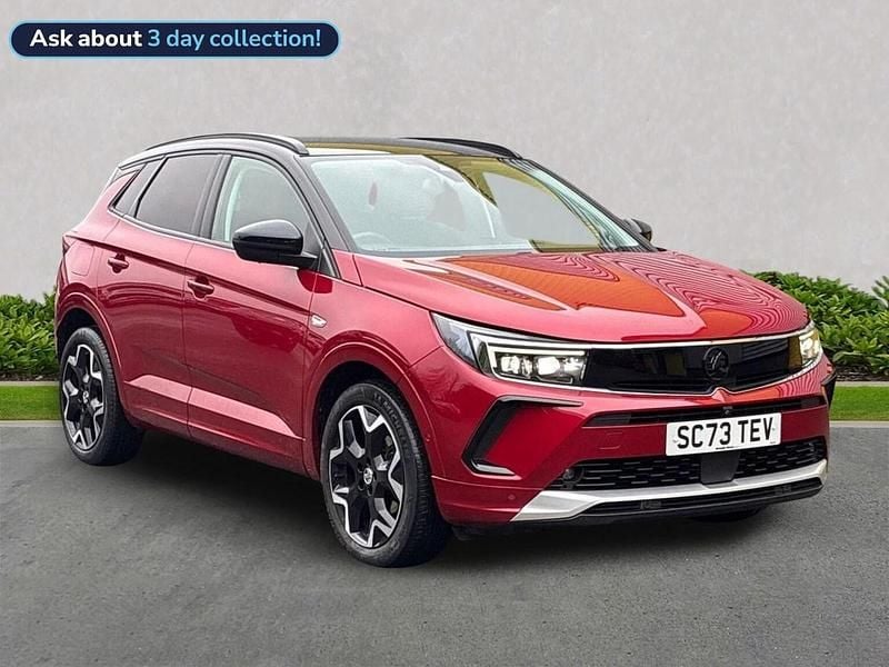 Used Vauxhall Grandland X Ultimate 130 HP (95 kW) 2024 Red SUV