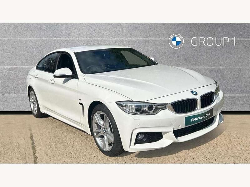 White Used 2017 BMW 420 M Sport Coupe | £15,491 (Fair price) - Image 1/4