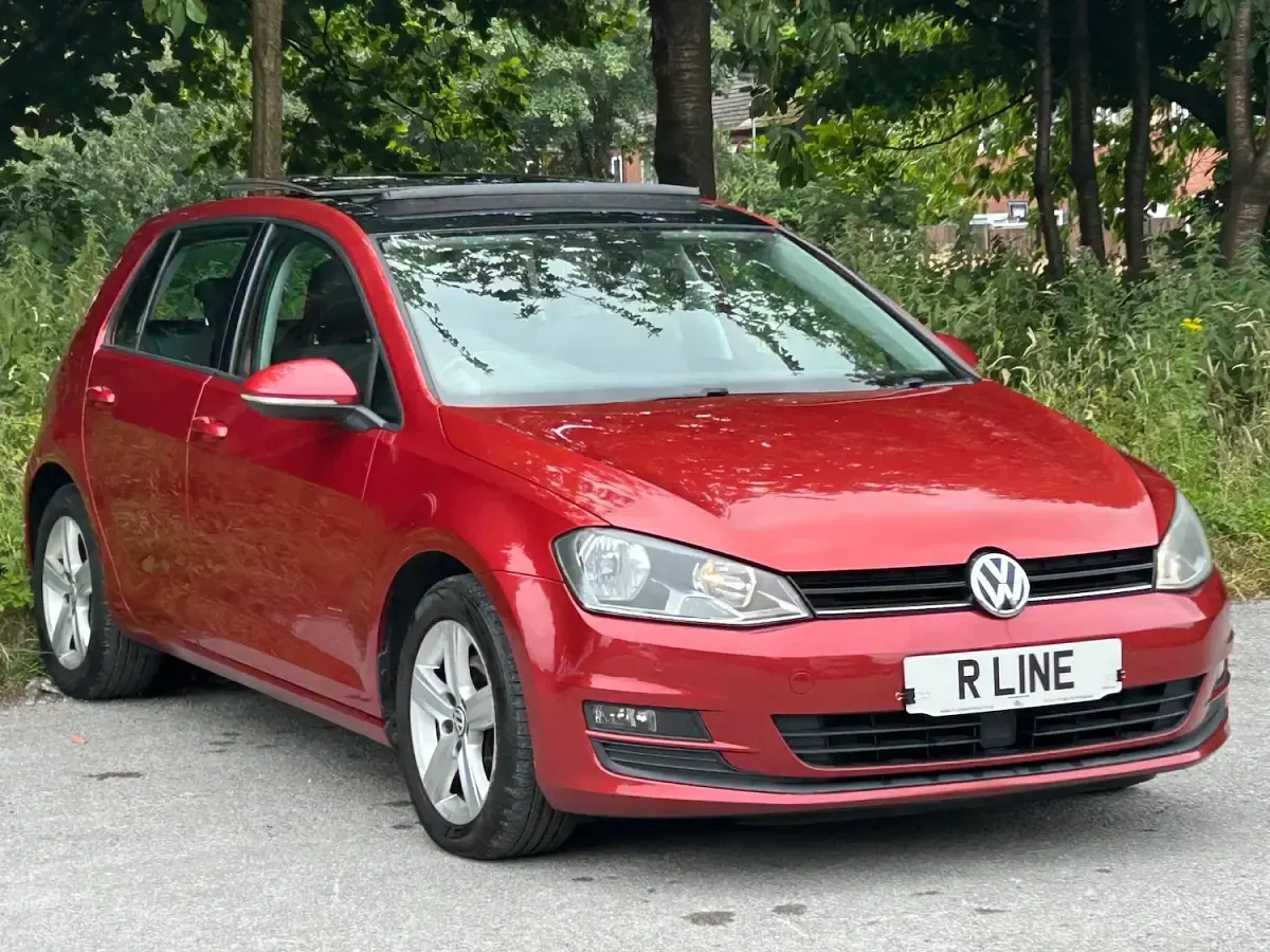 Used VW Golf VII Match 2014 Red Hatchback