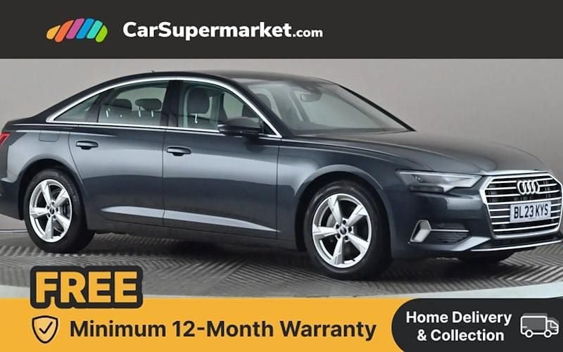 Grey Used 2023 Audi A6 Sport Sedan | £23,697 (Good price) - Image 1/4