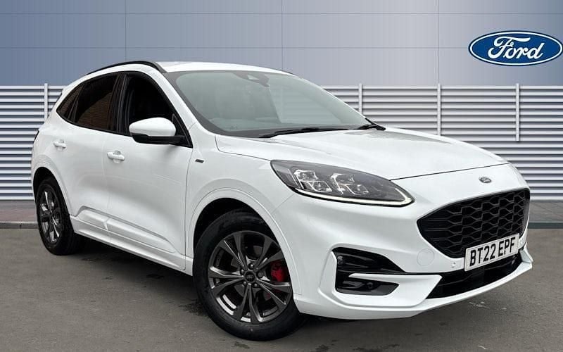 White Used 2022 Ford Kuga ST-Line SUV | £20,176 (Good price) - Image 1/4