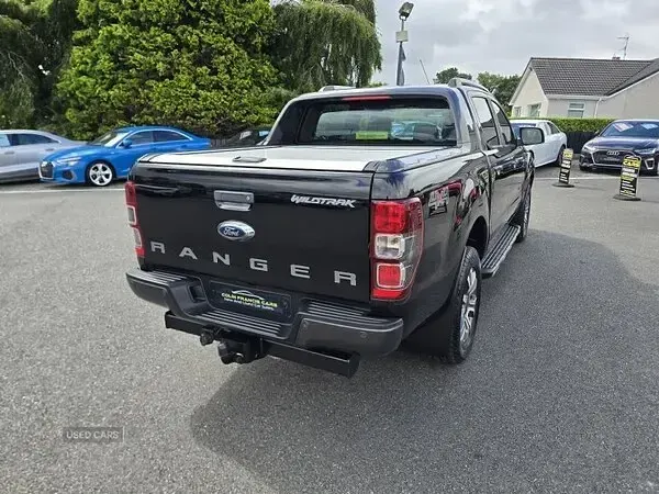 Used Ford Ranger Wildtrack 200 HP (147 kW) 2018 Black Pickup