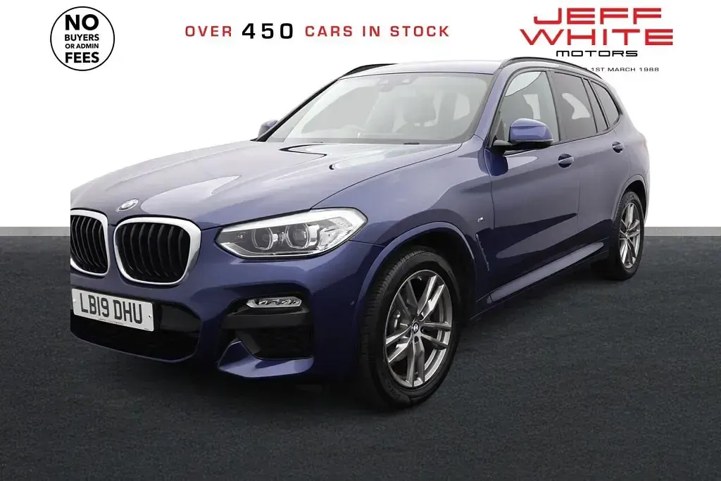 Used BMW X3 M Sport 190 HP (139 kW) 2019 Phytonic blue SUV