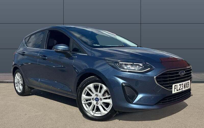 Blue Used 2023 Ford Fiesta Titanium Hatchback | £13,568 (Good price) - Image 1/4
