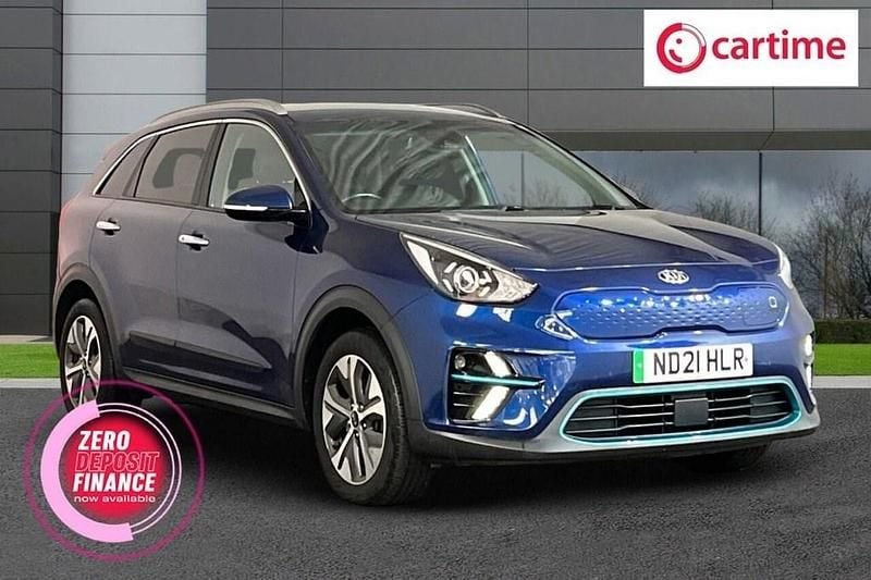 Blue Used 2021 Kia e-Niro 2 SUV | £13,250 (Good price) - Image 1/4