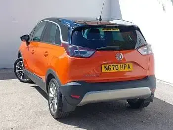 Used Vauxhall Crossland X 2021 Orange SUV