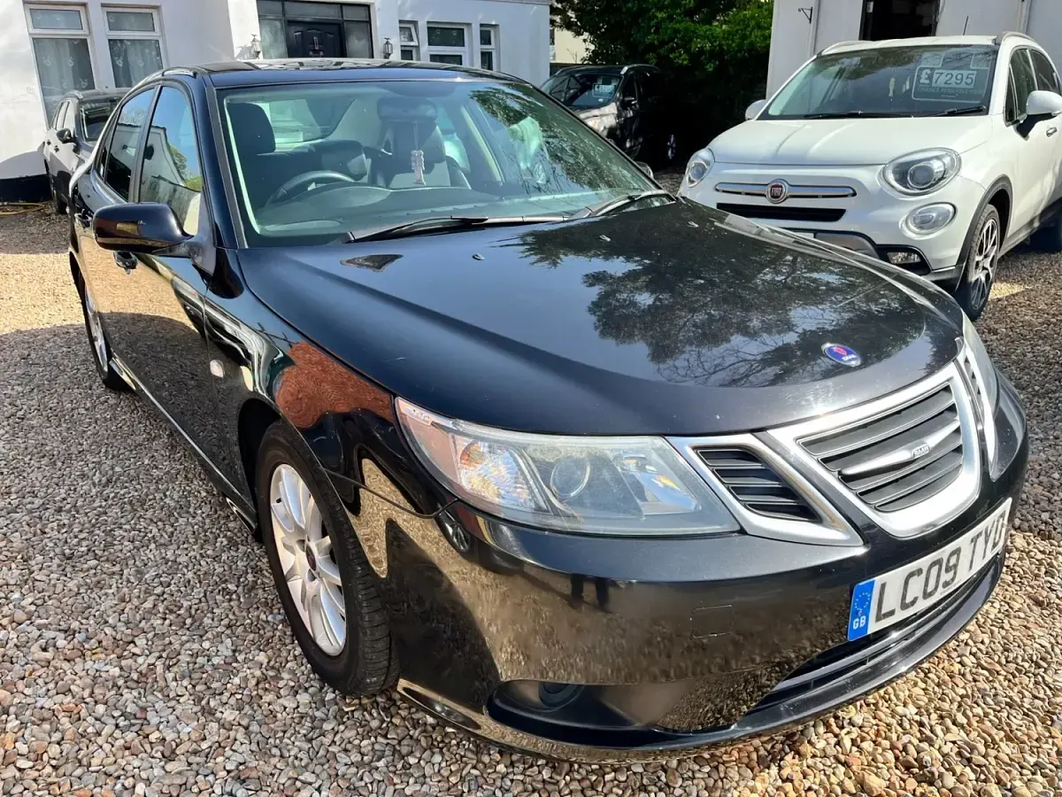 Used Saab 9-3 2009 Black Sedan